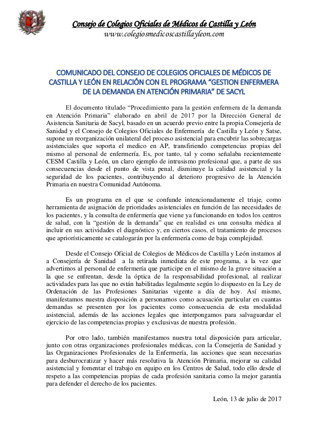 Gestión de enfermería