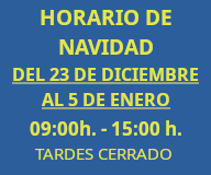 Horario Especial