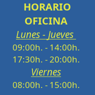 Horario Oficina